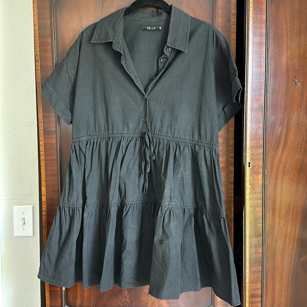DELUC Tilda Shirt Mini Dress size S